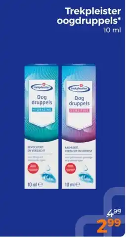 Trekpleister Trekpleister oogdruppels aanbieding