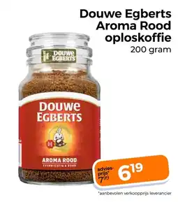 Trekpleister Douwe egberts aroma rood oploskoffie aanbieding