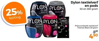 Trekpleister Dylon textielverf en pods aanbieding