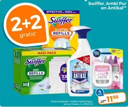 Trekpleister Swiffer Ambi Pur en Antikal aanbieding