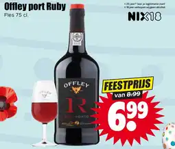 Dirk Offley port Ruby aanbieding