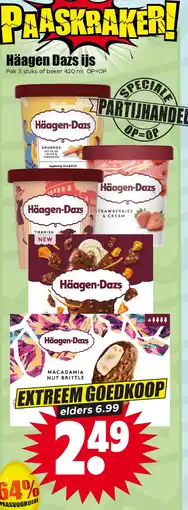 Dirk Häagen Dazs ijs aanbieding