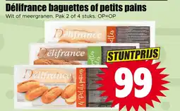 Dirk Delifrance baguettes of petits pains aanbieding