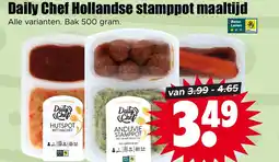 Dirk Daily Chef Hollandse stamppot maaltijd aanbieding