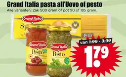 Dirk Grand Italia pasta all'Uovo of pesto aanbieding