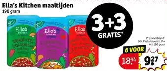 Kruidvat Ella's Kitchen maaltijden aanbieding