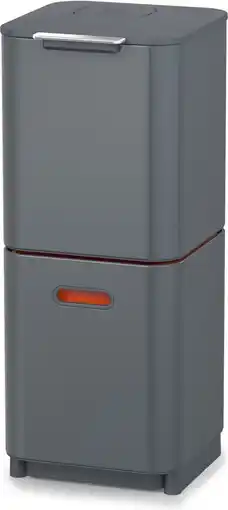 Bol.com Joseph Joseph Intelligent Waste Prullenbak Totem 2.0 Compact Recycler - 40 l - Grafiet aanbieding