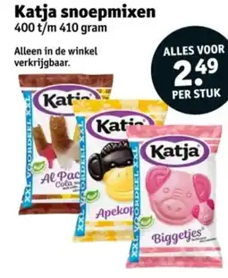 Kruidvat Katja snoepmixen aanbieding