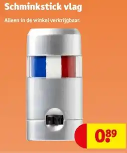 Kruidvat Schminkstick vlag aanbieding