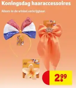 Kruidvat Koningsdag haaraccessoires aanbieding