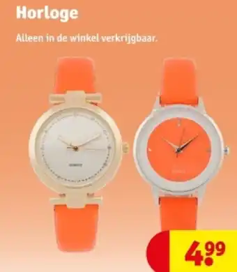 Kruidvat Horloge aanbieding