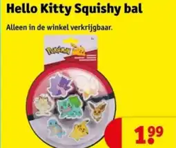 Kruidvat Hello Kitty Squishy bal aanbieding