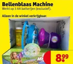 Kruidvat Bellenblaas Machine aanbieding