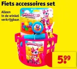 Kruidvat Fiets accessoires set aanbieding