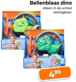 Trekpleister Bellenblaas dino aanbieding