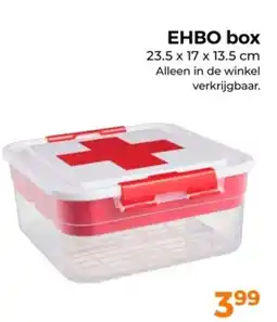 Trekpleister Ehbo box aanbieding