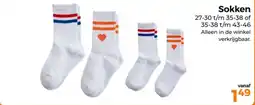 Trekpleister Sokken aanbieding