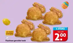 Hoogvliet Paashaas gevulde koek aanbieding