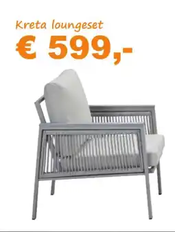 Tuinmeubelland Kreta loungeset aanbieding