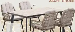 Tuinmeubelland Kalibo tuinset 5-delig aanbieding