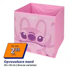 Action Opvouwbare mand aanbieding
