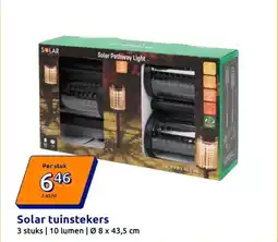 Action Solar tuinstekers aanbieding