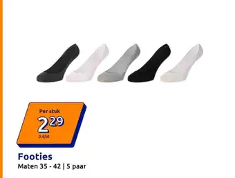 Action Footies aanbieding