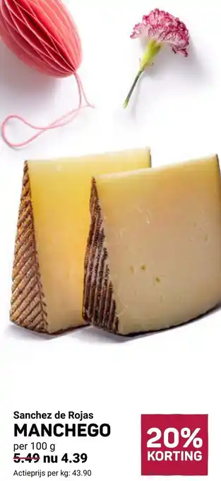 Ekoplaza Sanchez de rojas manchego aanbieding