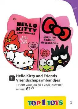 Top1Toys Hello Kitty vriendschaps armbandjes aanbieding