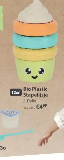 Top1Toys Jipy Bio stapel ijsje 5 delig aanbieding