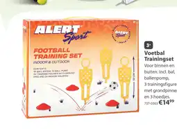 Top1Toys Alert sport trainingsset 14 delig met bal en pomp aanbieding