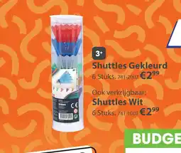 Top1Toys Alert Sport Shuttles Kleur (6 Stuks) aanbieding