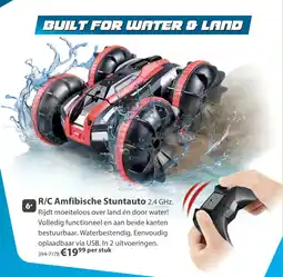 Top1Toys Rapid wheels amphibie stunt auto usb aanbieding