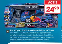Top1Toys R/C Nikko rally 1:16 M-sport Ford Puma #8 Tanak aanbieding