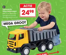 Top1Toys Vrachtwagen 70 cm geel/grijs aanbieding