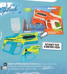 Top1Toys Alert Splash waterpistool duoset elektrisch (usb) aanbieding
