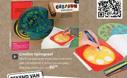 Top1Toys Creafun spirograph set 15 delig aanbieding