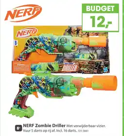Top1Toys Nerf zombie driller aanbieding
