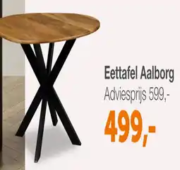 Woonexpress Eettafel Aalborg aanbieding