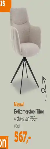 Woonexpress Nieuw! Eetkamerstoel Tibor aanbieding