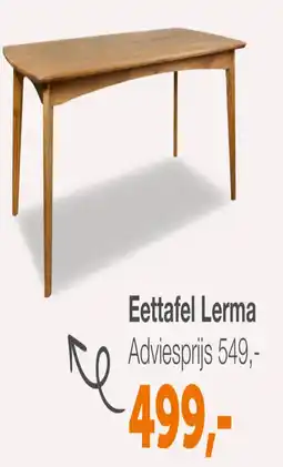 Woonexpress Eettafel Lerma aanbieding