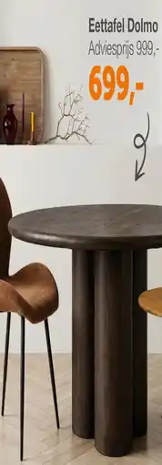 Woonexpress Eettafel Dolmo aanbieding