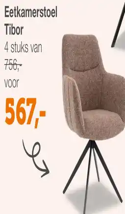 Woonexpress Eetkamerstoel Tibor aanbieding