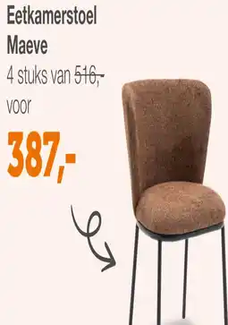 Woonexpress Eetkamerstoel Maeve aanbieding