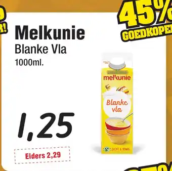 Budget Food Melkunie Blanke Vla aanbieding