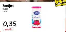 Budget Food Zoetjes Huxol aanbieding