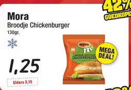 Budget Food Mora Broodje Chickenburger aanbieding