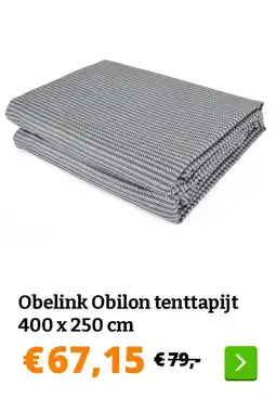 Obelink Obelink Obilon tenttapijt 400 x 250 cm aanbieding