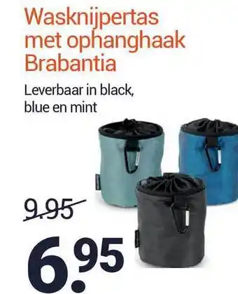 Inter Chalet Wasknijpertas met ophanghaak brabantia aanbieding