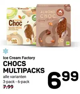 Ekoplaza Ice cream factory chocs multipacks aanbieding